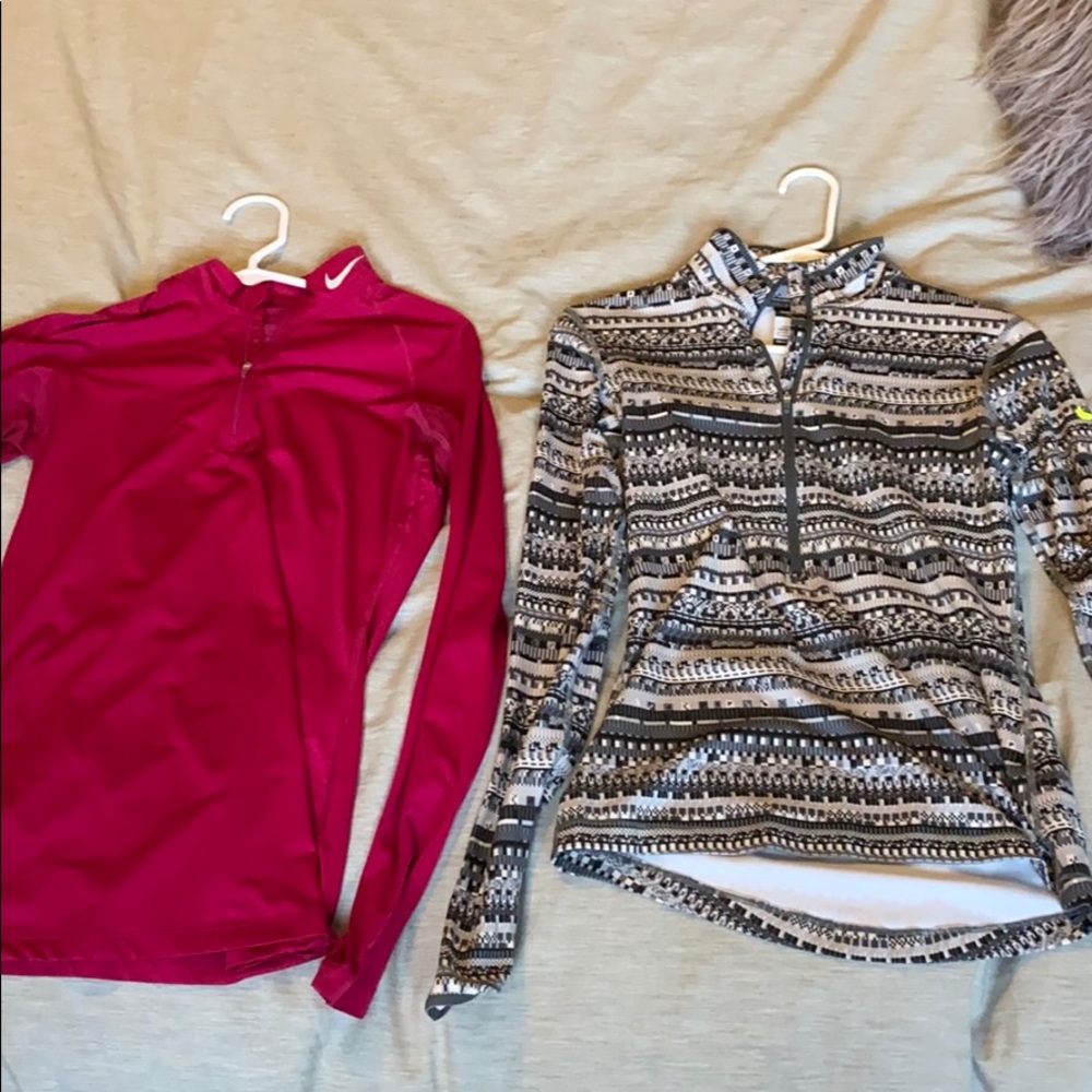 1/4 zip 1/2 zip running shirts